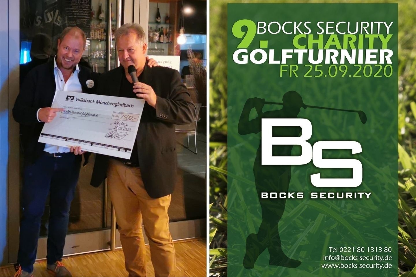 Golfturnier, Benefiz, Bocks Security