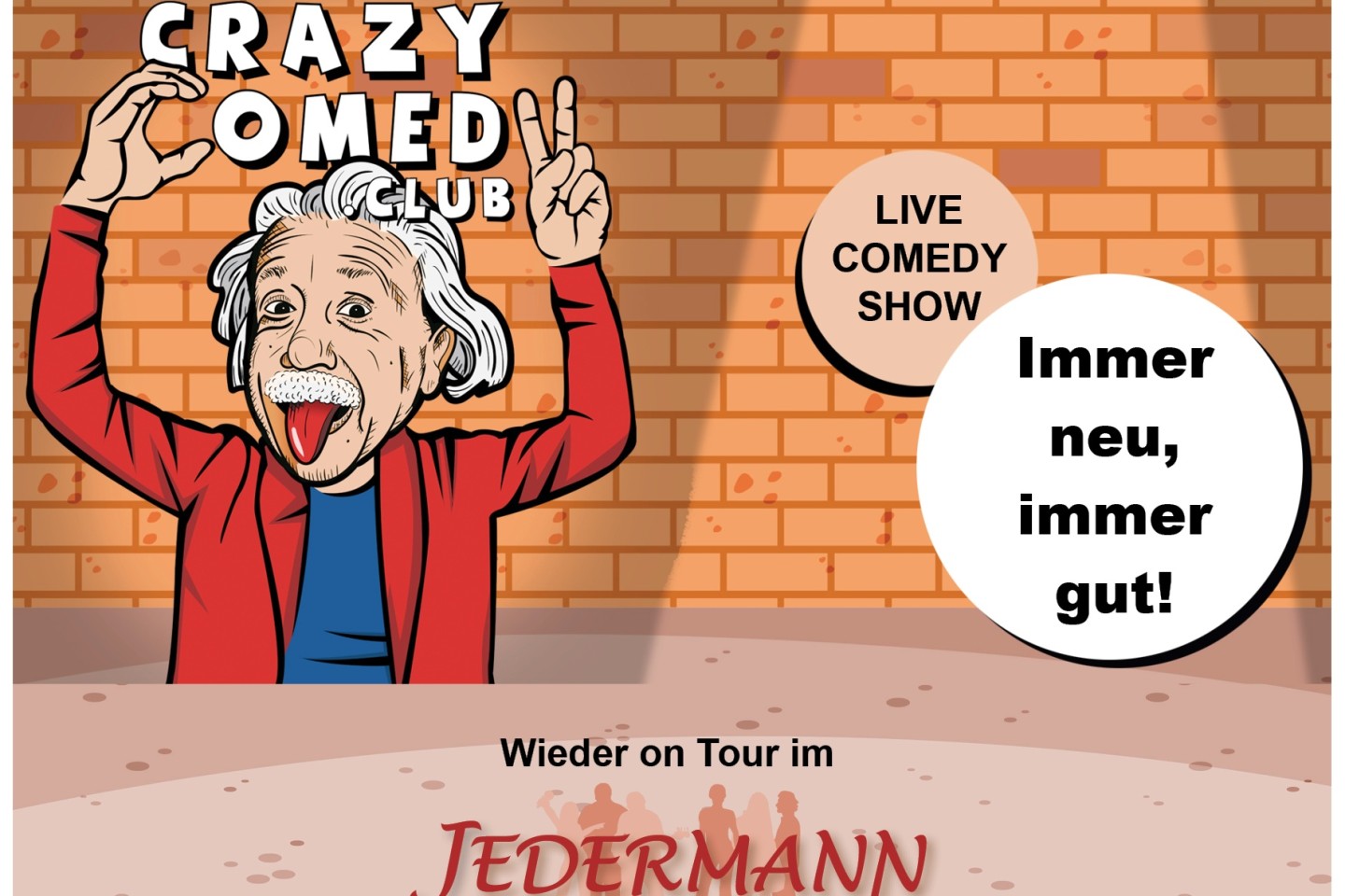 Crazy Comedy Club im Jedermann