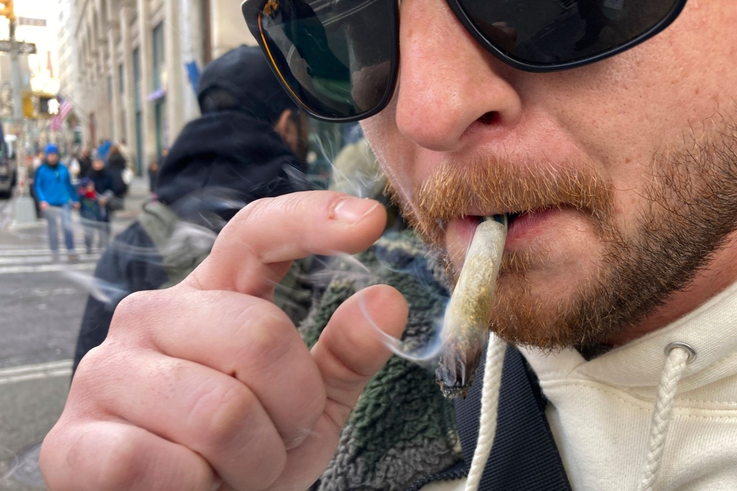 In New York kann man jetzt legal Marihuana kaufen..