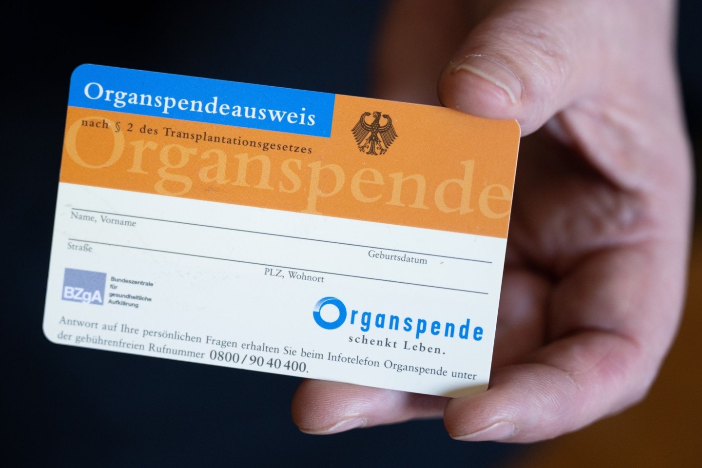 Nach Daten der Deutschen Stiftung Organtransplantation gab es 2022 6,9 Prozent weniger Spenden als im Jahr davor.