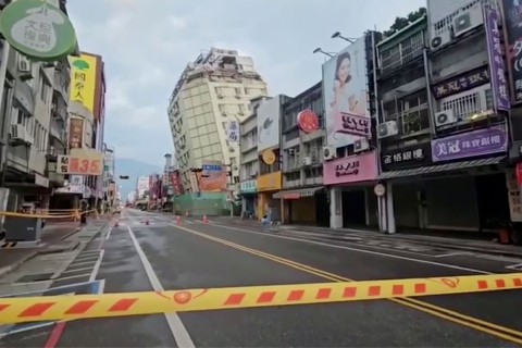 Mehrere starke Erdbeben an Taiwans Ostküste
