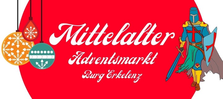Weihnachtsmarkt, Mittelalter, Ritter, Wikinger, Burg Erkelenz