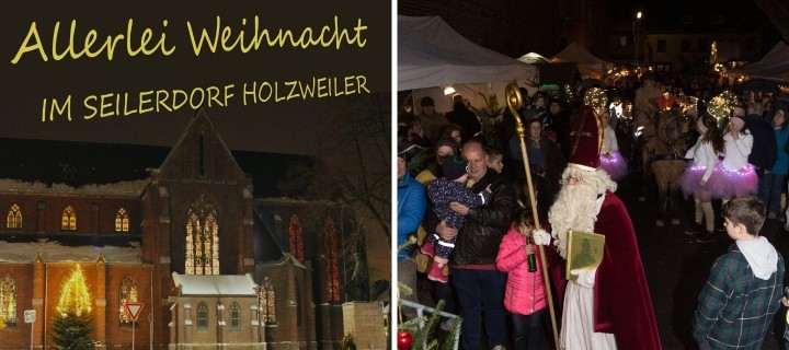 Weihnachtsmarkt, Holzweiler, Seilerdorf